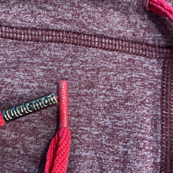 Lululemon Base Runner Jogger Heathered Bordeaux Drama Bon/Bon Sweatpants Size 10 - Picture 13 of 14
